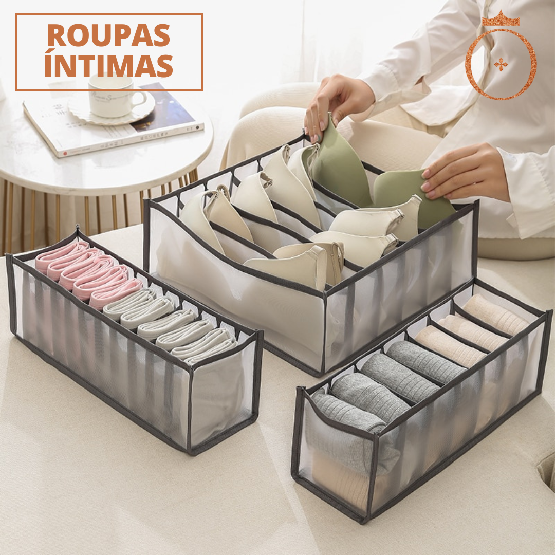 Organizador de peças íntimas - Leve 3 e Pague 2