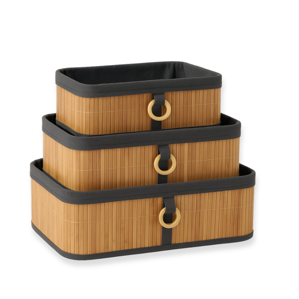 Trio Bambu Chic - Kit 3 unidades