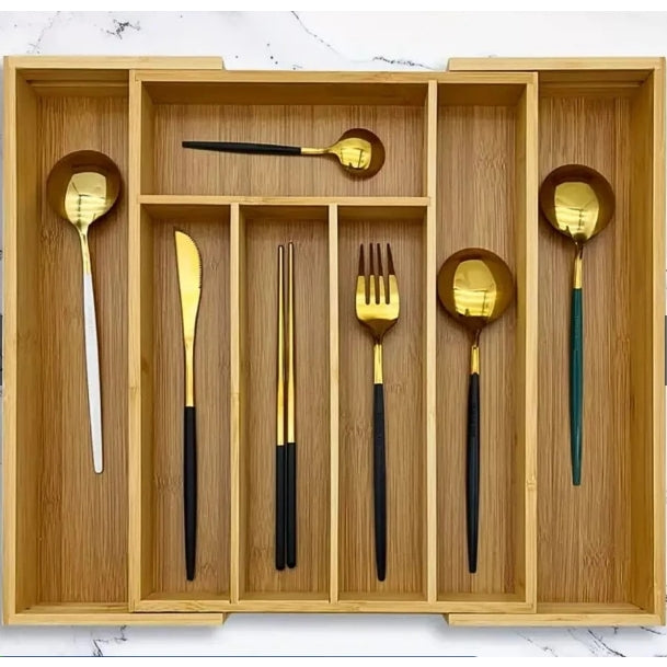 OrganizaFlex Bambu - 7 Divisórias