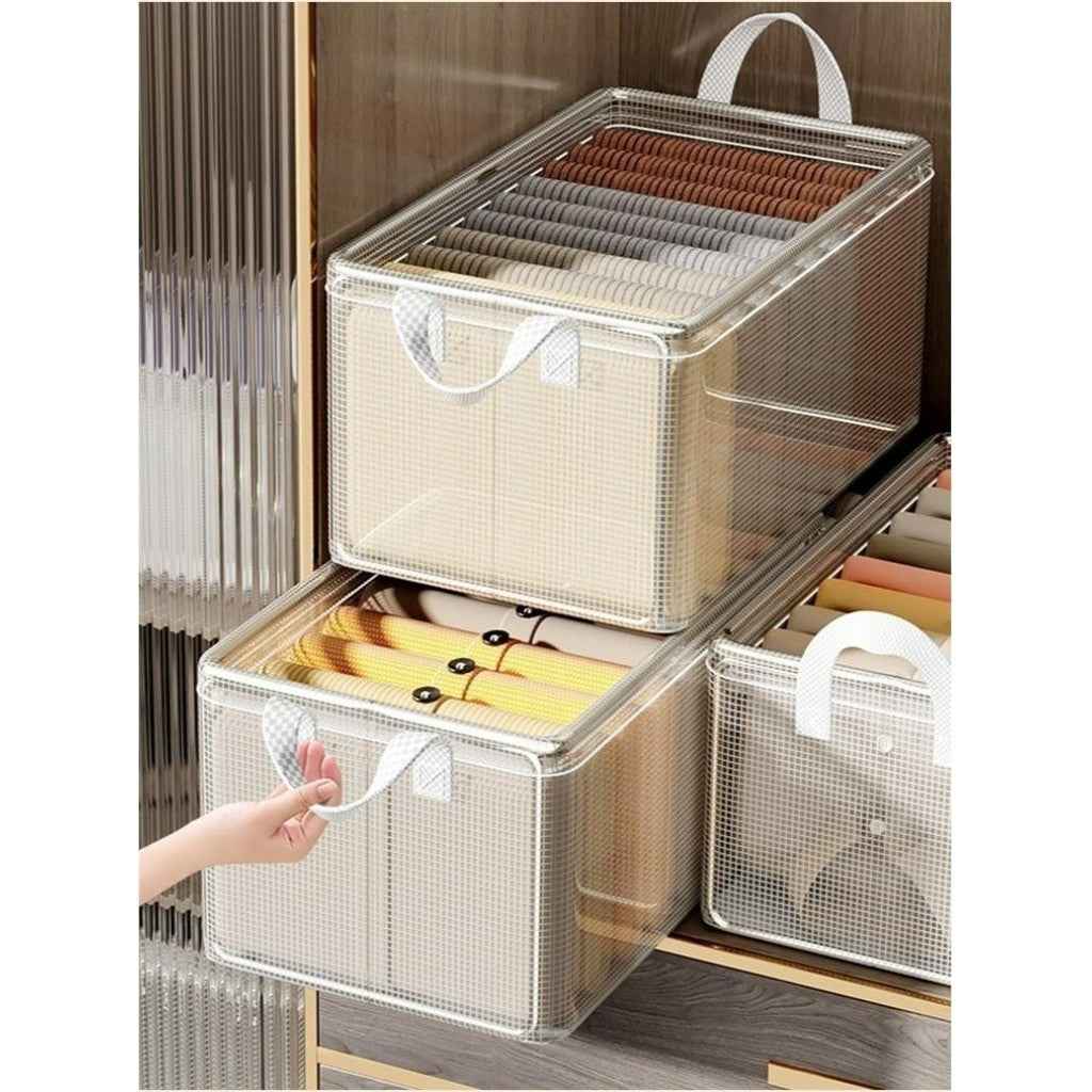 Cesto organizador transparente