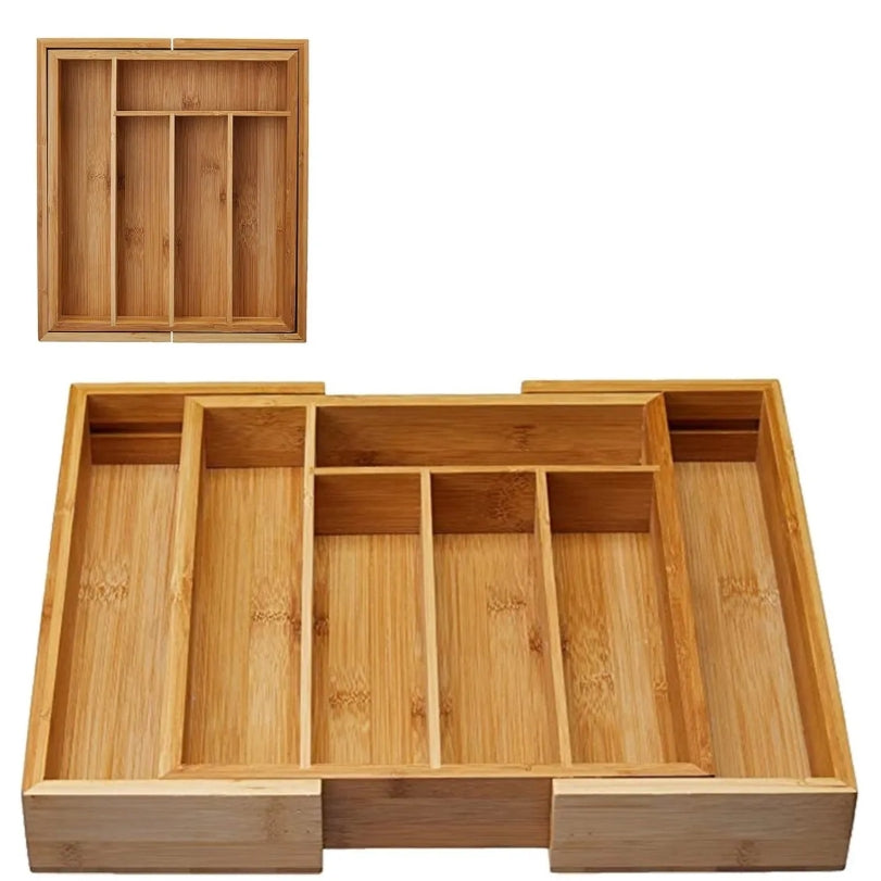 OrganizaFlex Bambu - 7 Divisórias