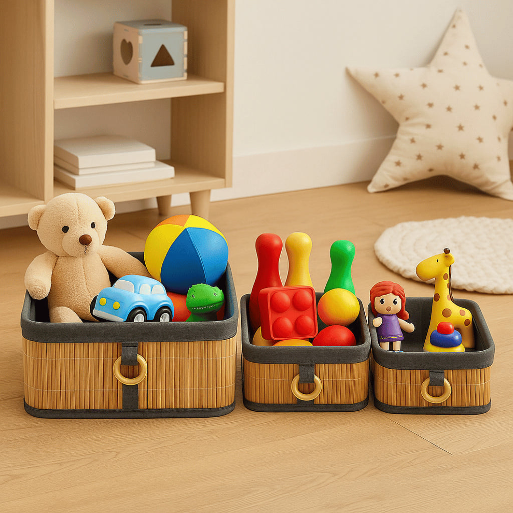 Trio Bambu Chic - Kit 3 unidades
