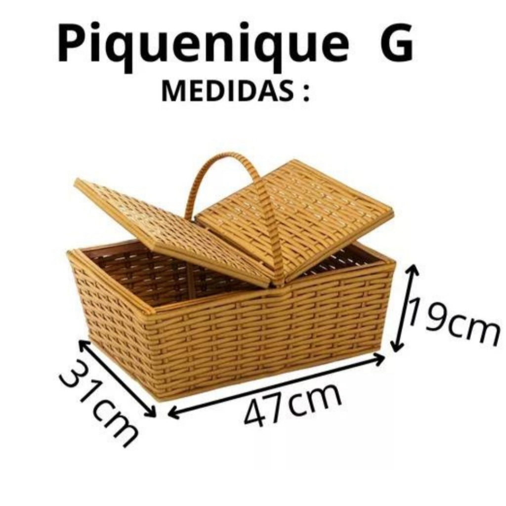 Kit Duo piquinique- Fibra Sintética