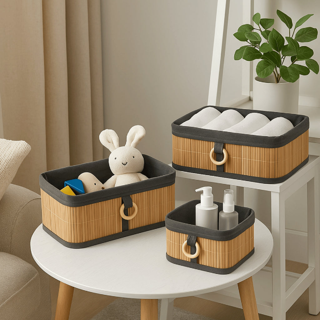 Trio Bambu Chic - Kit 3 unidades
