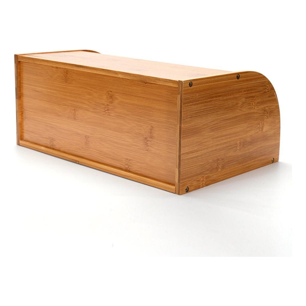 BreadBox Bambu - Com Tampa Retrátil