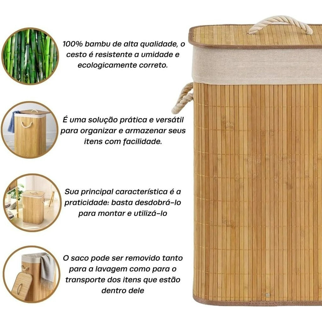 Eco Laudry Bambu - Forrado