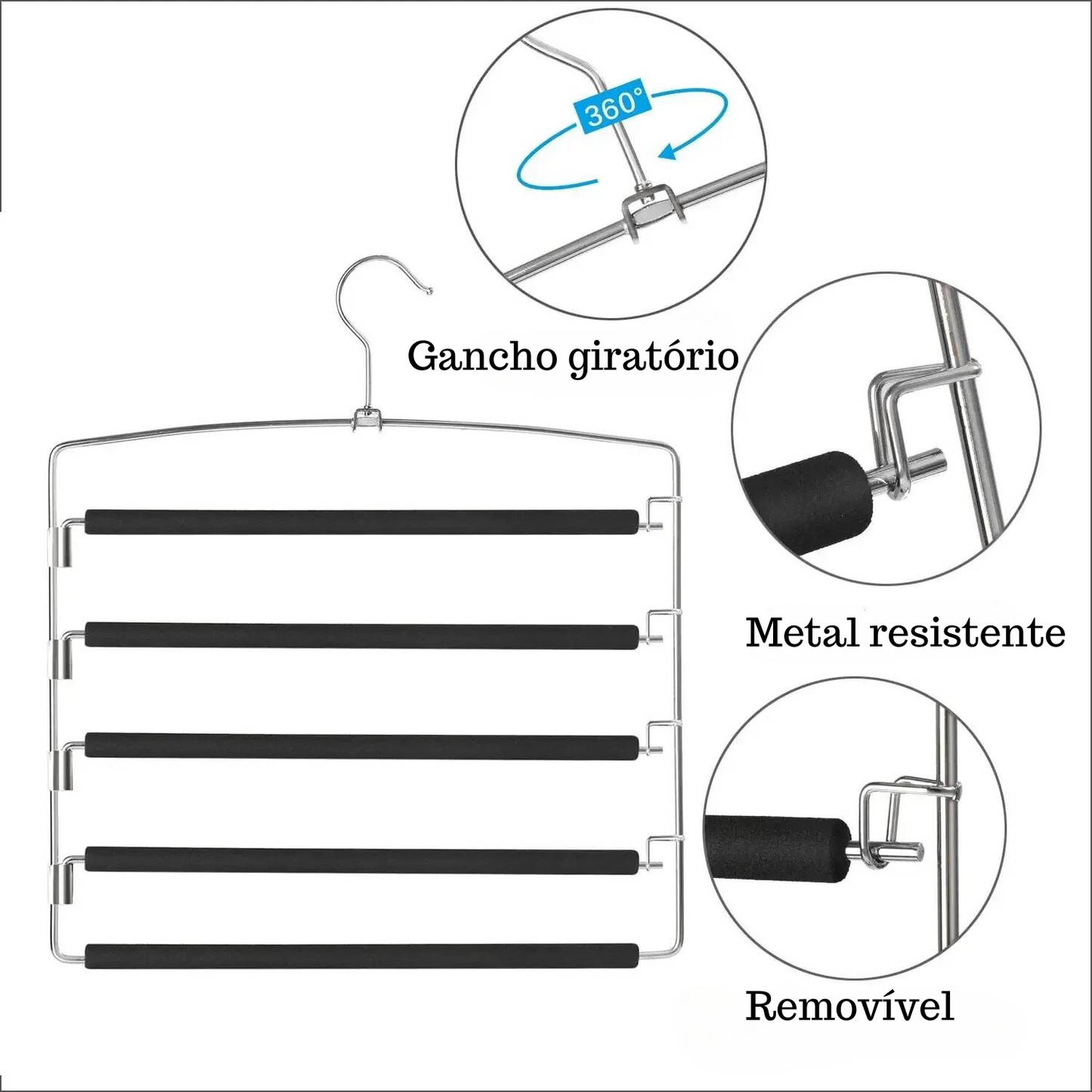Cabide para calças