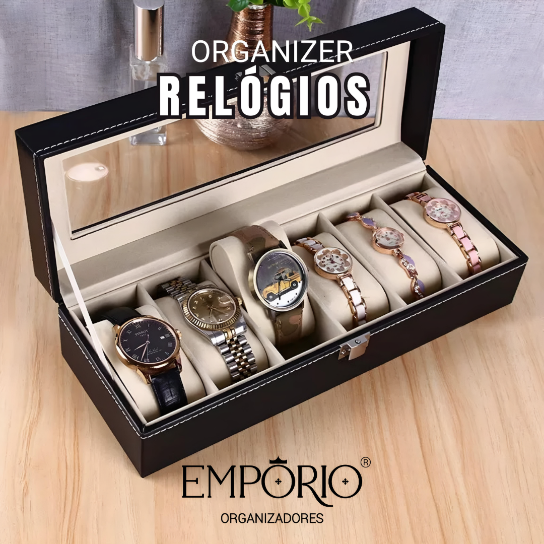 Organizer Relógios - Frete Grátis