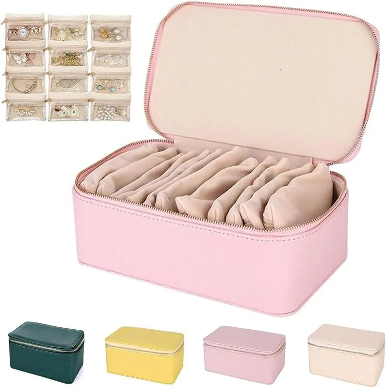 Joia Box Portátil - 6 bolsinhas + (6 Bolsinhas BRINDE)