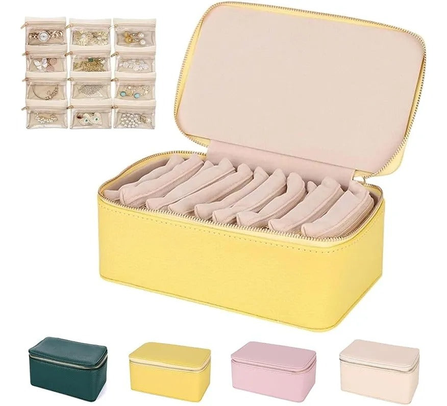 Joia Box Portátil - 6 bolsinhas + (6 Bolsinhas BRINDE)