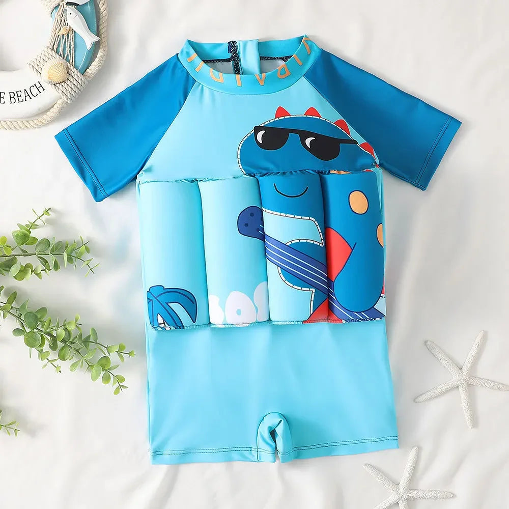 Maiô Flutuante Infantil AquaSafe – Mais Confiança para Brincar na Água