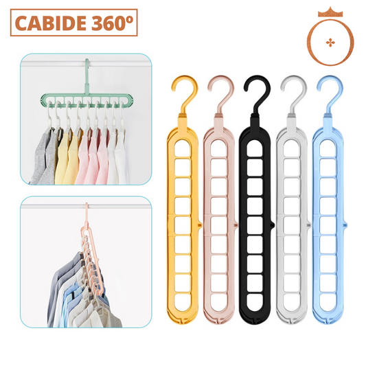 Cabide 360º graus - 6 Unidades