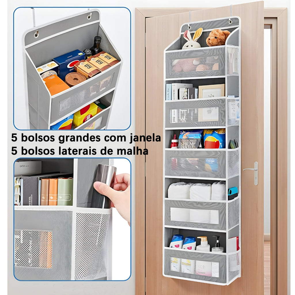 Organizador suspenso de porta
