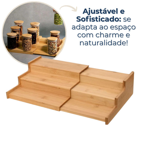 Bambu Spice Step - 3 níveis