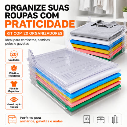 Kit Organiza Closet - 20 Peças
