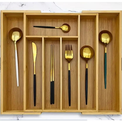 OrganizaFlex Bambu - 7 Divisórias