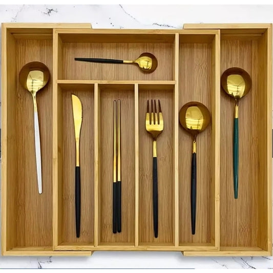 OrganizaFlex Bambu - 7 Divisórias