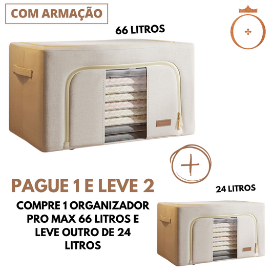 Organizador com armação Pro max  + Pague 1 e leve 2