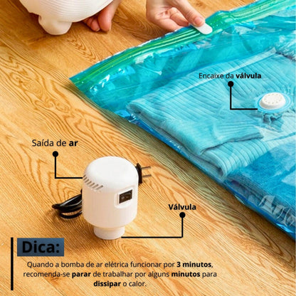Vacum Pro - Pague 5 e Leve 10 + 1 Bomba elétrica [OUTONO 2026] + Brinde
