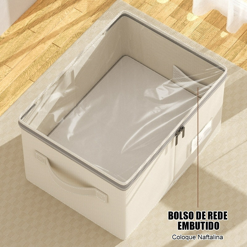 Caixa de algodão e linho - Pague 2 e Leve 3