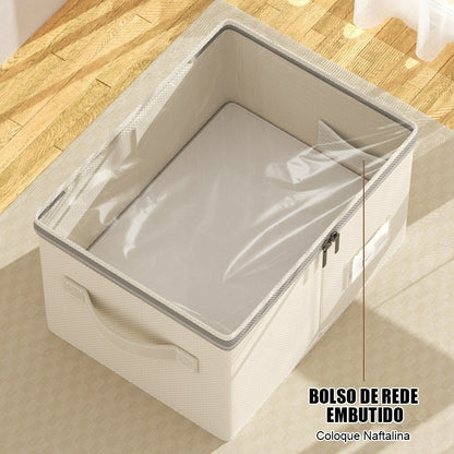 Caixa de algodão e linho - Pague 2 e Leve 3