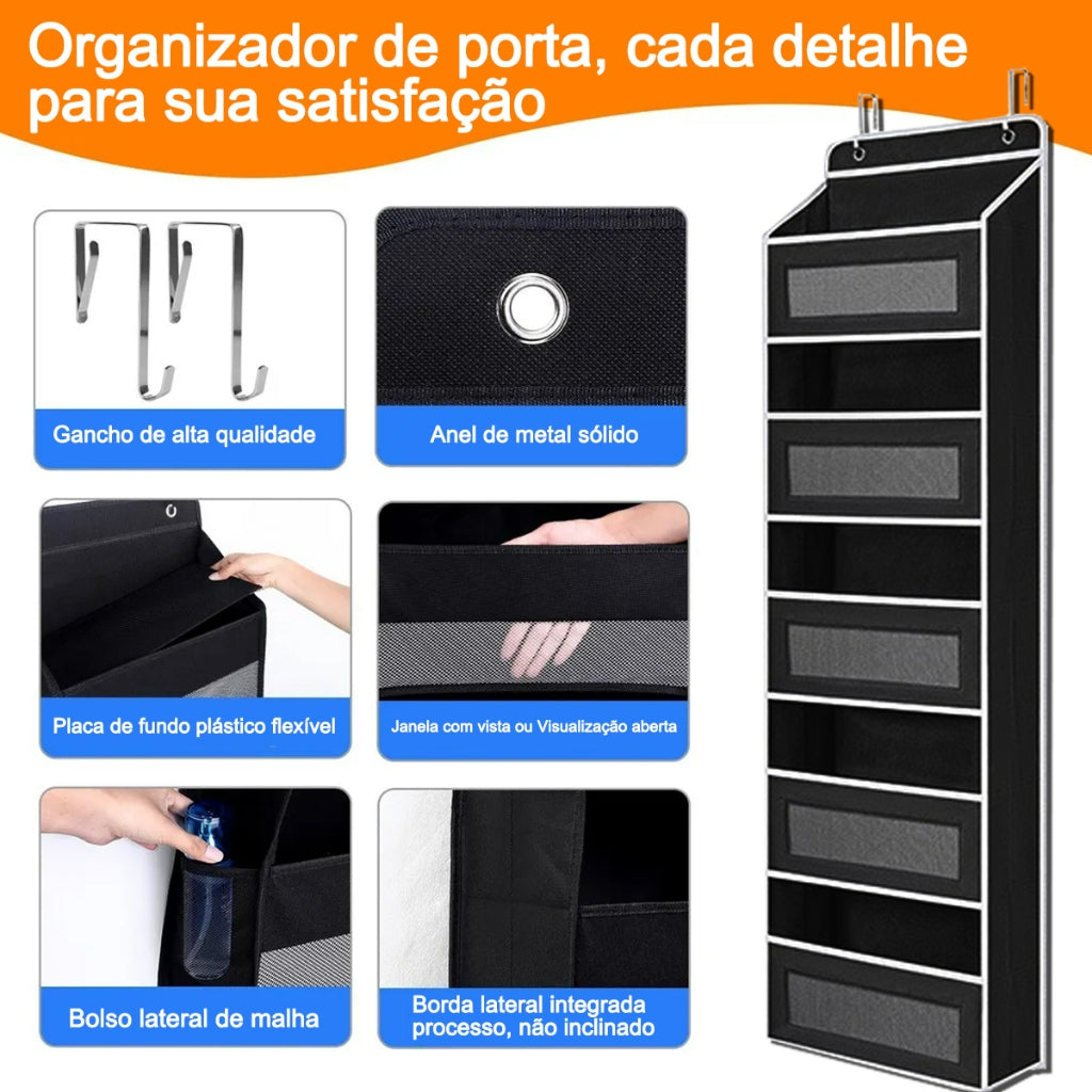 Organizador suspenso de porta