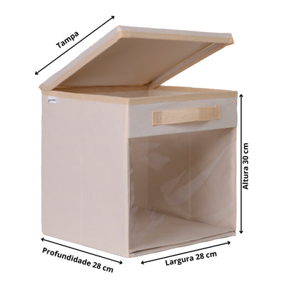 Caixa Organizadora Visor Easy - Pague 2 e Leve 3 + Frete Grátis