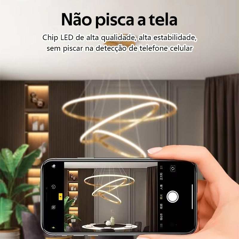 Luminária Orbital Lux 3 Rings