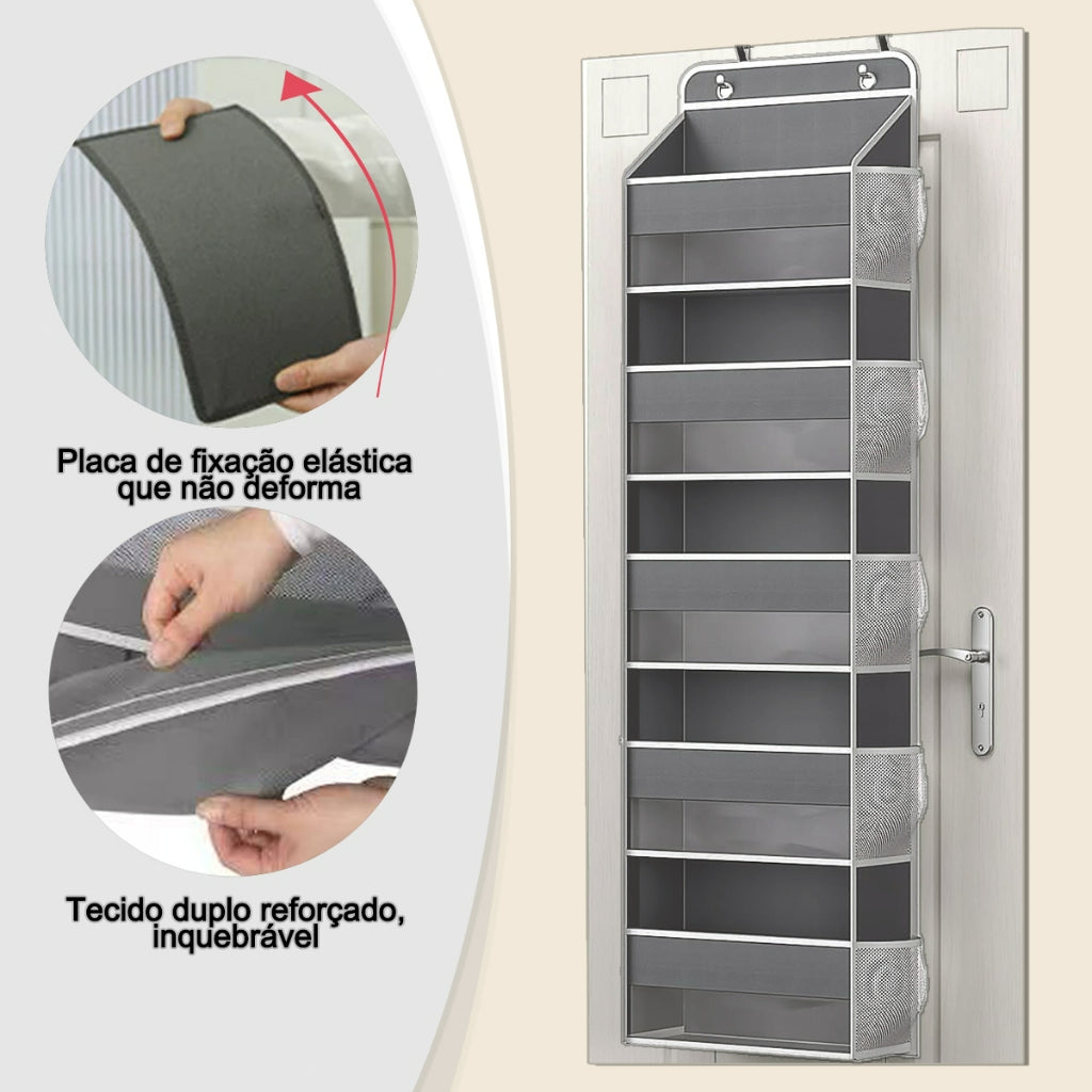Organizador suspenso de porta
