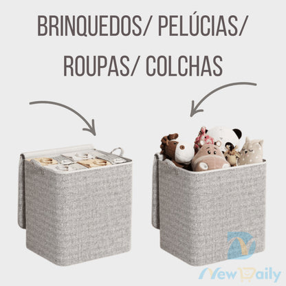 Organizador para Cobertores e roupa de cama - Pague 1 e Leve 3