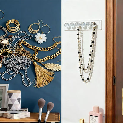 Crystal Hook – Organizador de Joias (Kit com 3 unidades)