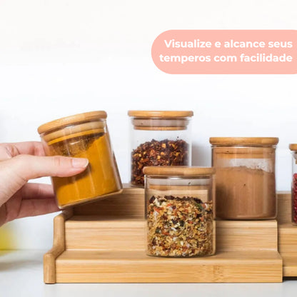 Bambu Spice Step - 3 níveis