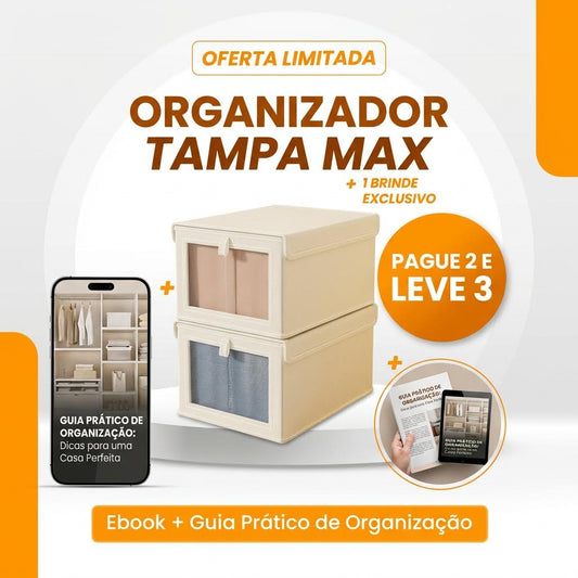 [OFERTA LIMITADA] Tampa max - Leve 3 e Pague 2 + BRINDE
