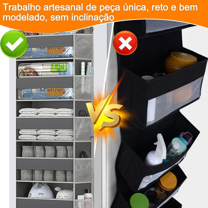 Organizador suspenso de porta
