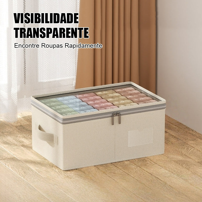 Caixa de algodão e linho - Pague 2 e Leve 3