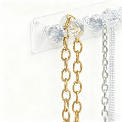 Crystal Hook – Organizador de Joias (Kit com 3 unidades)