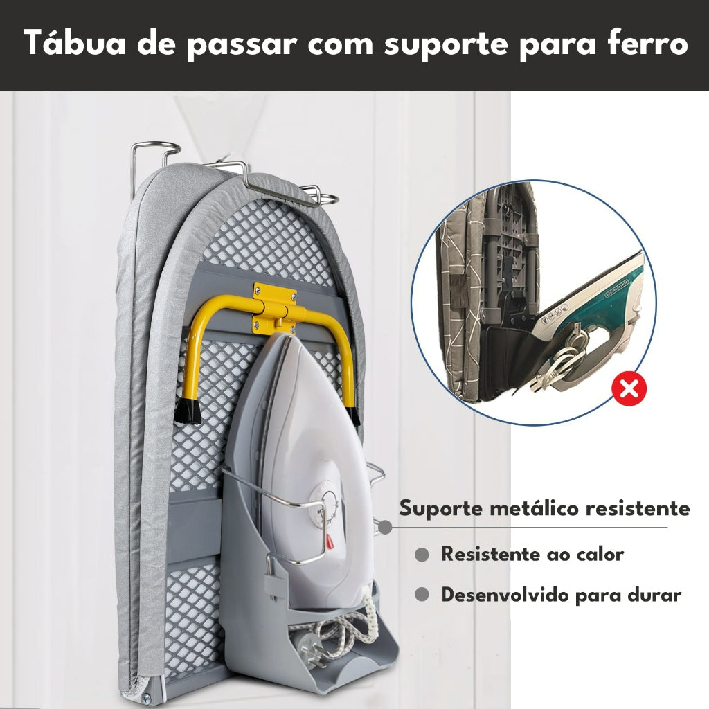 Tábua de Passar portatíl comTecido Antichamas