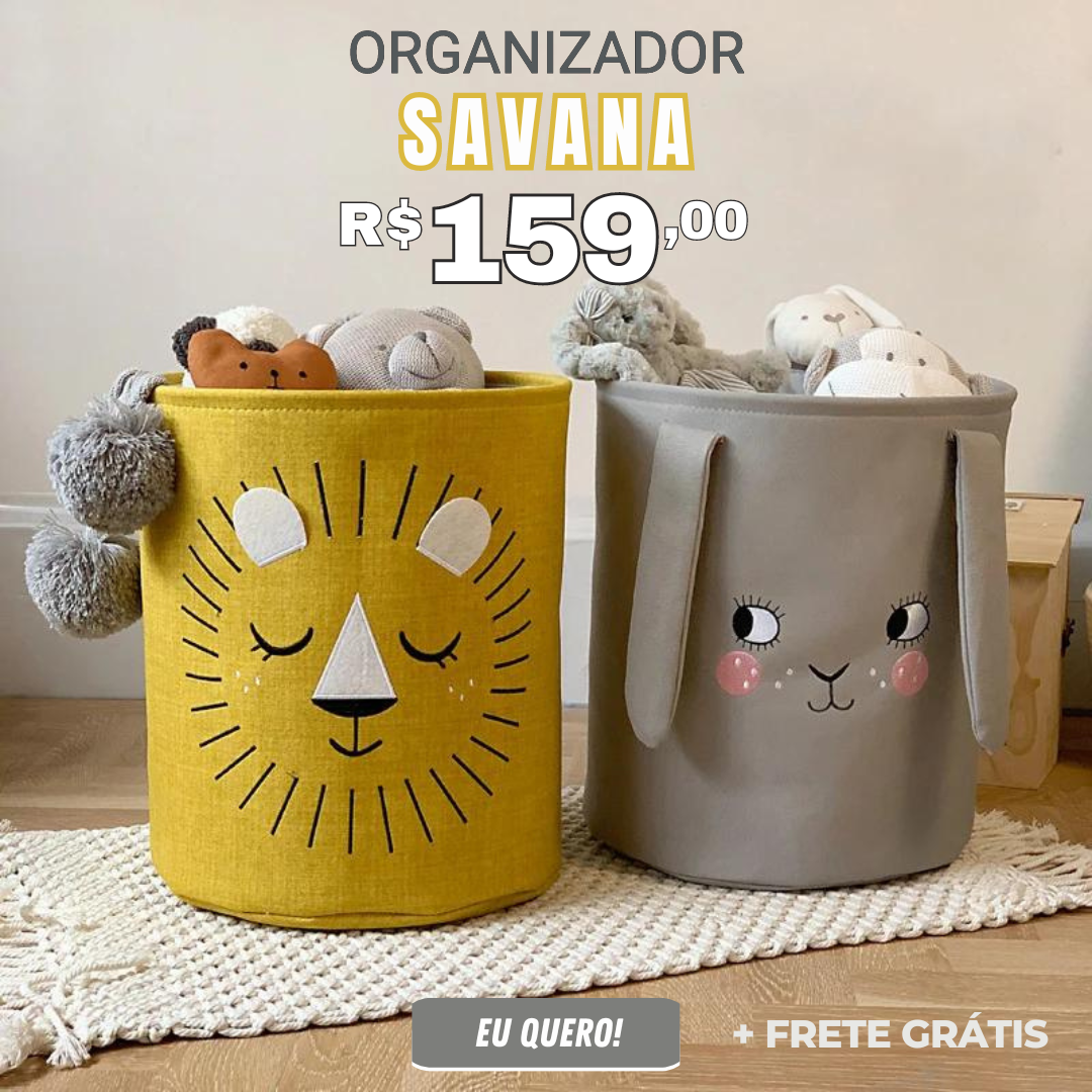 Organizador Savana - FRETE GRÁTIS