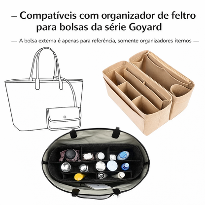 Organizer Bag - Sua bolsa mais empaçosa e organizada + E-book Organização