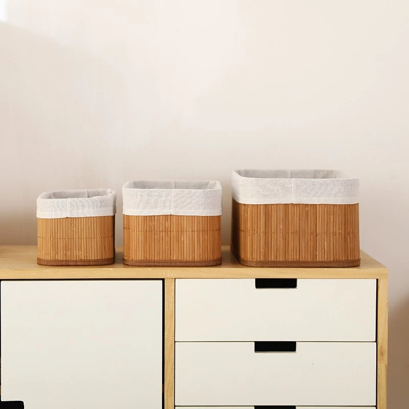 Caixas Bambu Elegance – Kit 3 Peças