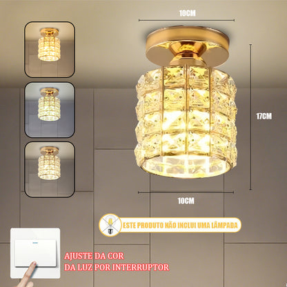 Luminária Cristal Cube