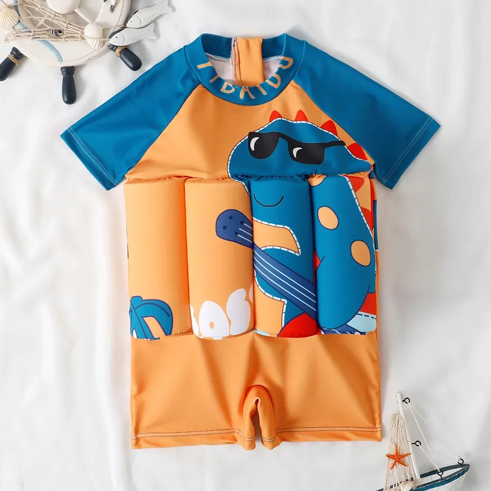 Maiô Flutuante Infantil AquaSafe – Mais Confiança para Brincar na Água