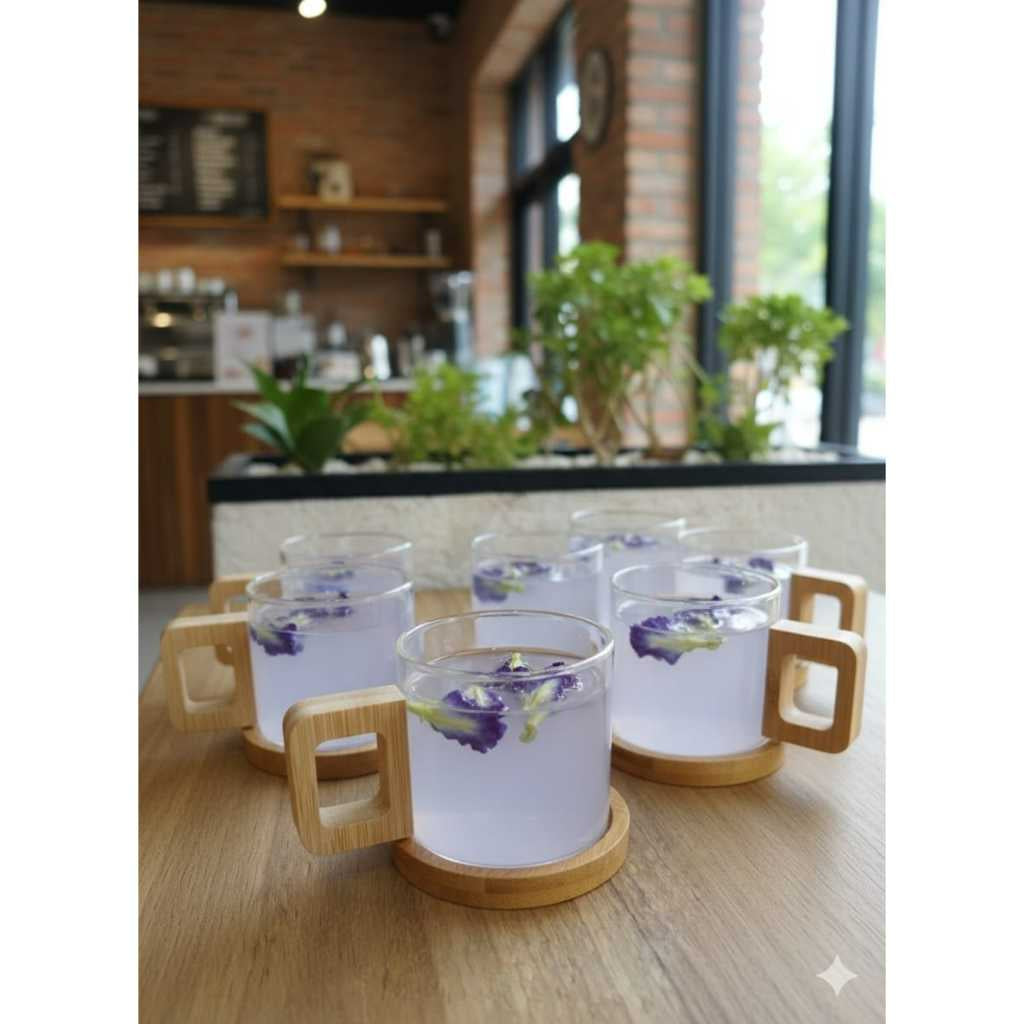 Coleção Bamboo Coffee - Kit com 6 un