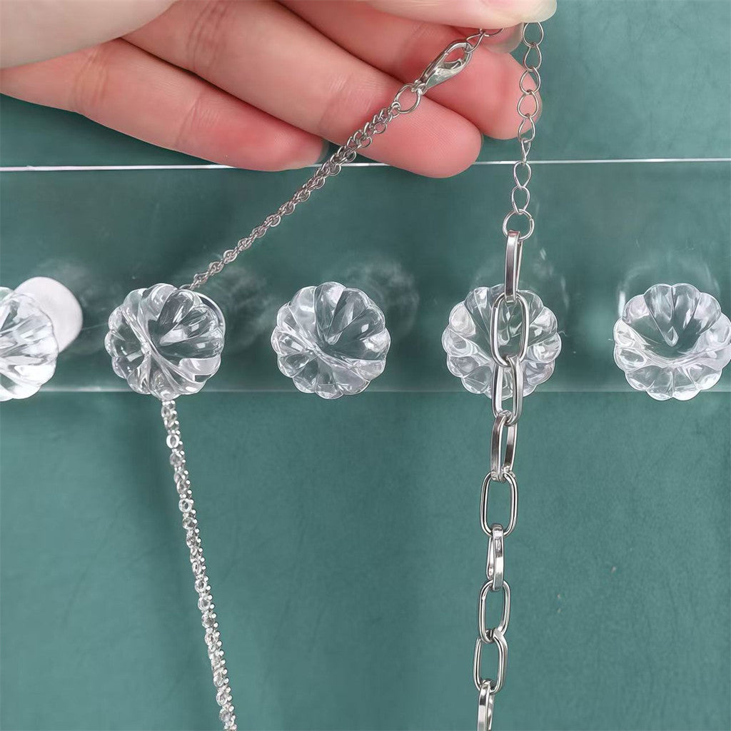 Crystal Hook – Organizador de Joias (Kit com 3 unidades)
