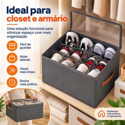 Sapateira Organizadora Dobrável para closet e armário