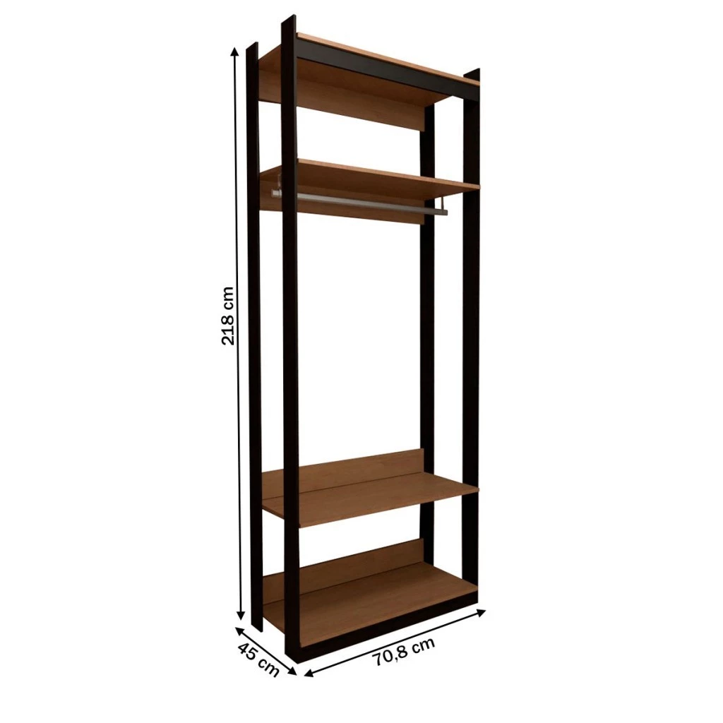 Closet Isadora Flex – Ganhe 6 Organizadores Tampa Max
