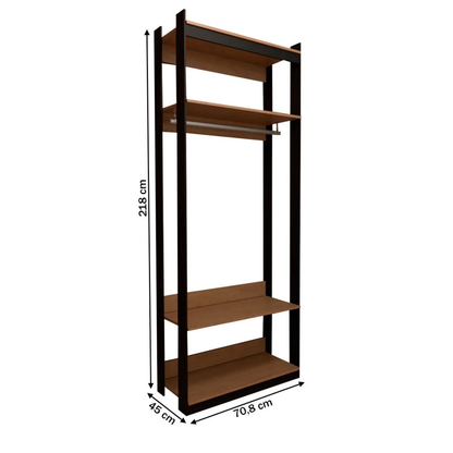 Closet Isadora Flex – Ganhe 6 Organizadores Tampa Max